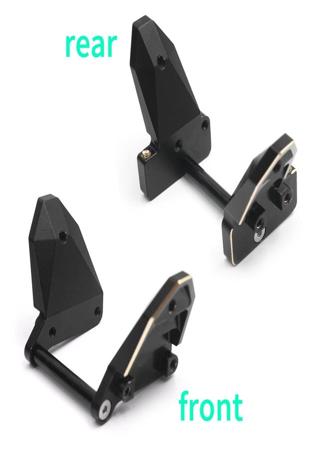 JGGZONE RC Brass Front&Rear Shock Towers Counterweight Suspension Bracket Shock Absorber Shock Mounts Damper Holder Tower for 1/18 TRX4M Defender Bronco RC Crawler Car Upgrades - Image 4
